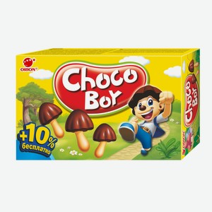 Печенье Choco Boy Грибочки в глазури, 100 г