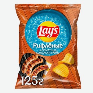 Чипсы картофельные Lay s со вкусом колбасок гриль, 125 г