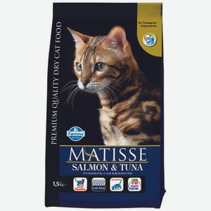 Корм для кошек Farmina Matisse лосось тунец 1.5кг
