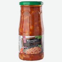 Фасоль Круглое лето печеная, 530 г