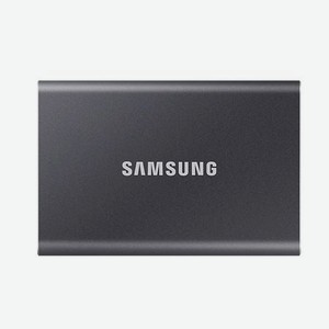 Внешний SSD Samsung 500Gb T7, PCIe USB3.2/Type-C Titan Grey (MU-PC500T/WW)