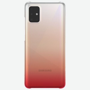 Чехол Samsung Galaxy A51 WITS Gradation Hard Case красный (GP-FPA515WSBRR)