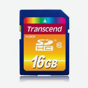 Карта памяти Transcend SDHC Card 16GB Class 10 (TS16GSDHC10)