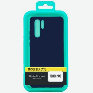 Чехол BoraSCO Microfiber Case для Huawei Y8p синий