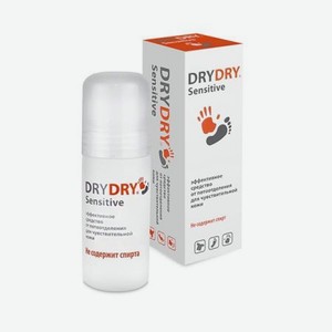 Средство от потоотделения для чувствительной кожи DRY DRY Sensitive, 50 мл