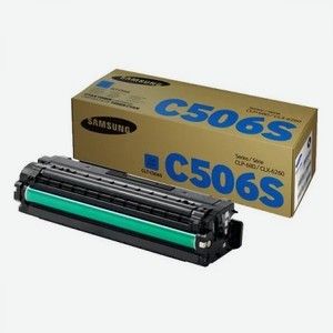 Картридж Samsung CLT-C506S для Samsung CLP-680/CLX-6260, голубой
