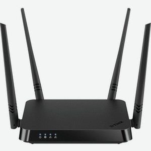 Wi-Fi роутер D-Link DIR-822/RU, AC1200, черный
