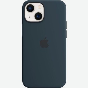 Чехол (клип-кейс) Apple Silicone Case with MagSafe, для Apple iPhone 13 mini, синий омут [mm213ze/a]