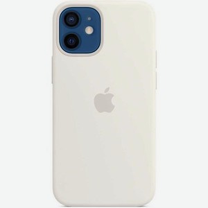 Чехол (клип-кейс) Apple Silicone Case with MagSafe, для Apple iPhone 12 mini, противоударный, белый [mhkv3ze/a]