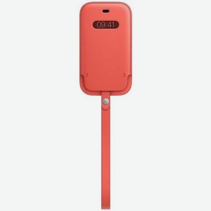 Чехол (футляр) Apple Leather Sleeve with MagSafe, для Apple iPhone 12 mini, розовый цитрус [mhmn3ze/a]