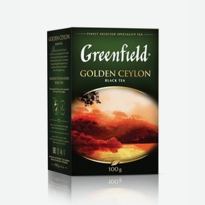 Чай черный Гринфилд Голден Цейлон, 100г