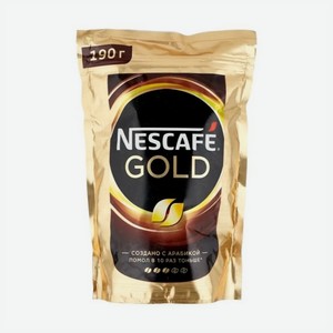 Кофе растворимый Нескафе Голд 190г