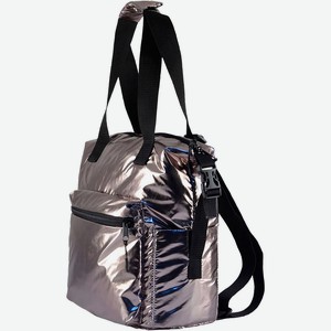 *Сумка-рюкзак Lamark, 28х31х13 см, одно отд., 3 кармана, ткань Космос бронза