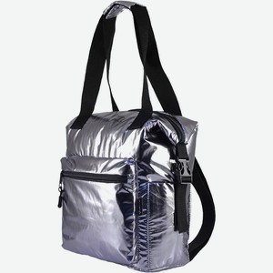 *Сумка-рюкзак Lamark, 28х31х13 см, одно отд., 3 кармана, ткань Космос серебро