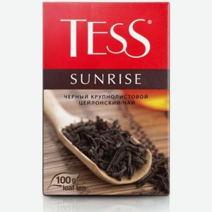 Чай черный Tess Sunrise 100гр