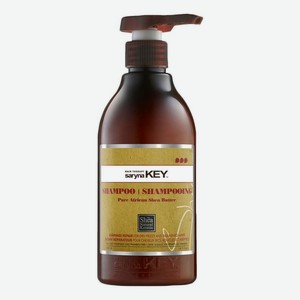 Восстанавливающий шампунь с африканским маслом ши для тонких и поврежденных волос Damage Repair Pure African Shea Butter Shampoo: Шампунь 500мл