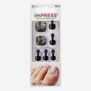 Накладные ногти для педикюра Ол инклюзив Impress Toe Nails BIPT032