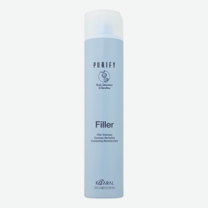 Шампунь для волос с кератином и гиалуроновой кислотой Purify Filler Shampoo: Шампунь 300мл