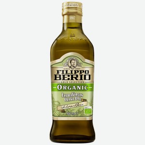Масло оливковое ФИЛИППО БЕРИО нерафинированное Органик, 500мл
