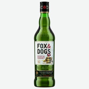 Виски Fox & Dogs 0.7 л, 3 года, 40%