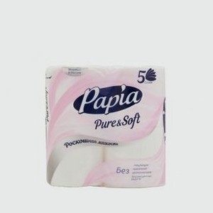 Туалетная бумага PAPIA Deluxe 1 шт