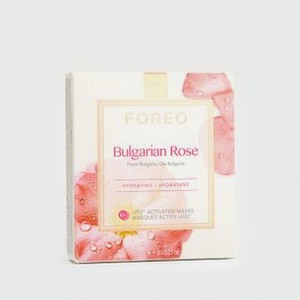 Смарт-маска для лица с розовой водой для сухой кожи 6шт FOREO Bulgarian Rose 6 шт