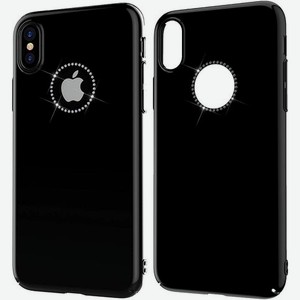 Накладка Devia Comma Crystal Shining Case для iPhone X / XS- Black