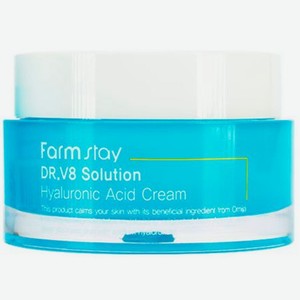 Крем с гиалуроновой кислотой FarmStay Dr-V8 Solution Hyaluronic Acid Cream, 50ml