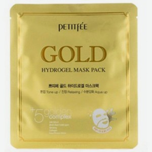 Гидрогелевая маска для лица Petitfee Gold Hydrogel Mask Pack, 32г