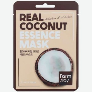Тканевая маска для лица с экстрактом кокосом FarmStay Real Coconut Essence Mask, 23ml