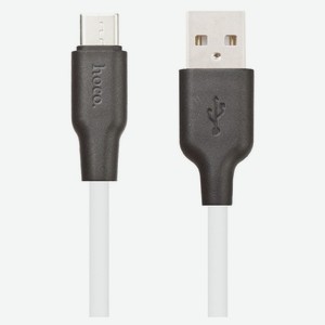 USB кабель Hoco X21 Type-C белый, 1 м