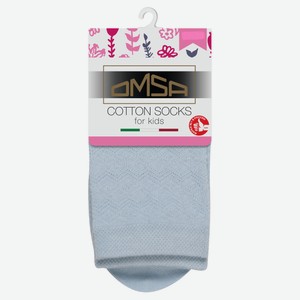 Носки для девочек OMSA kids blu chiaro, р 31-34