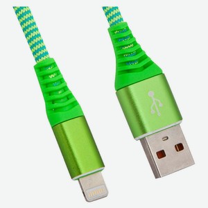 USB кабель Liberty Project для Apple 8 pin Носки зеленый