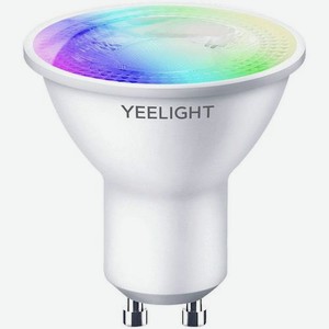 Умная лампа YEELIGHT W1 GU10 RGB 4.5Вт 350lm Wi-Fi (1шт) [yldp004-a]