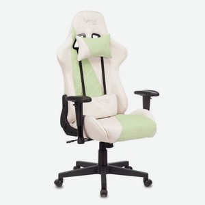 Кресло игровое ZOMBIE VIKING X, на колесиках, ткань, зеленый [viking x green]
