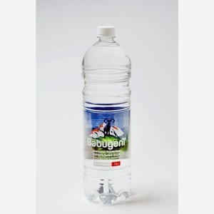 Вода негаз ph 7,39 БабугенТ Питьевая Живая вода п/б, 1,5 л