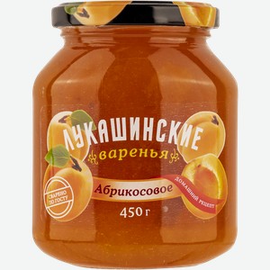 Варенье из абрикоса Лукашинские Вологодский комбинат с/б, 450 г