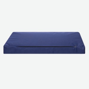 Yami-Yami лежанка прямоугольная с чехлом на молнии, тёмно-синяя (№3)