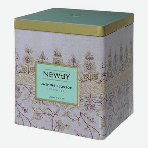 Чай зеленый Newby Цветок Жасмина листовой 125 г