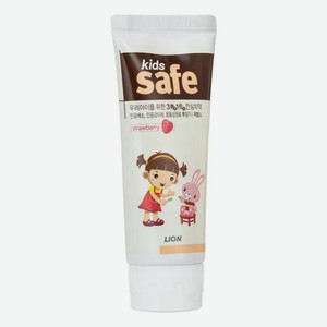 Зубная паста со вкусом клубники Kids Safe 90г