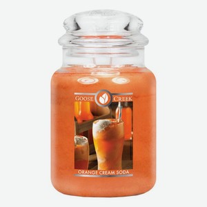 Ароматическая свеча Orange Cream Soda (Апельсиновая крем-сода): свеча 680г