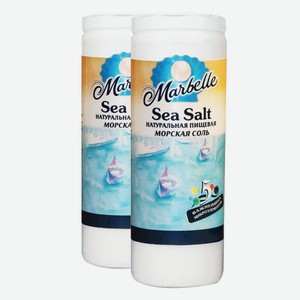 Соль Marbellе морская, мелкая, 150 г, пластиковая туба