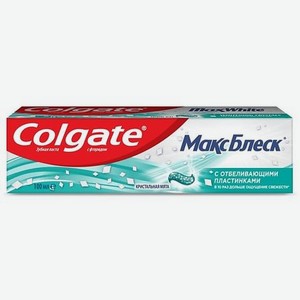 COLGATE Отбеливающая зубная паста Макс Блеск