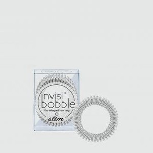 SLIM Резинка-браслет для волос 3 штуки INVISIBOBBLE Sweet Chrome