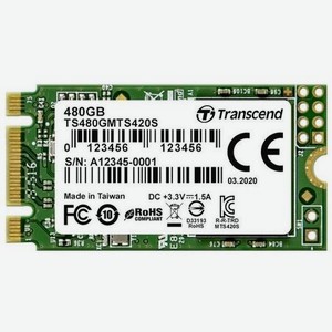 Накопитель SSD Transcend MTS420 480Gb (TS480GMTS420S)