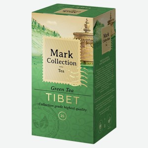 Чай зеленый Mark Collection TIBET, 25 пакетиков