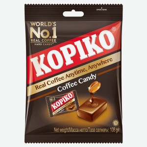Леденцы Kopiko Coffee Candy, 108 г