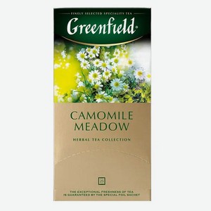Чайный напиток Greenfield Camomile Meadow в пакетиках, 25 шт