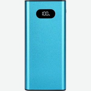 Внешний аккумулятор (Power Bank) TFN Blaze LCD PD, 20000мAч, голубой [tfn-pb-270-lb]