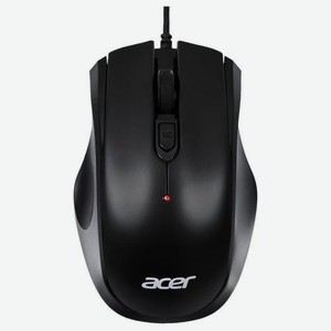 Мышь Acer OMW020, оптическая, проводная, USB, черный [zl.mceee.004]